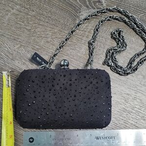 White House Black Market Black Fabric Detail